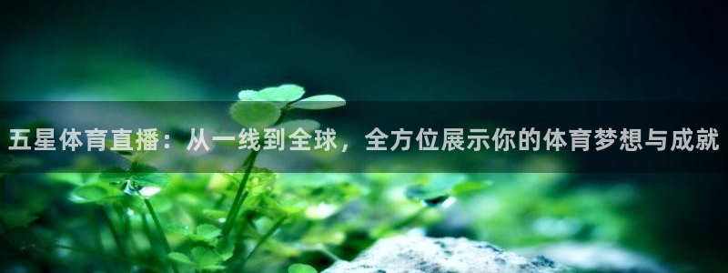 咪咕视频在线观看：五星体育直播：从一线到全球，全方位展示你的体育梦想与成就